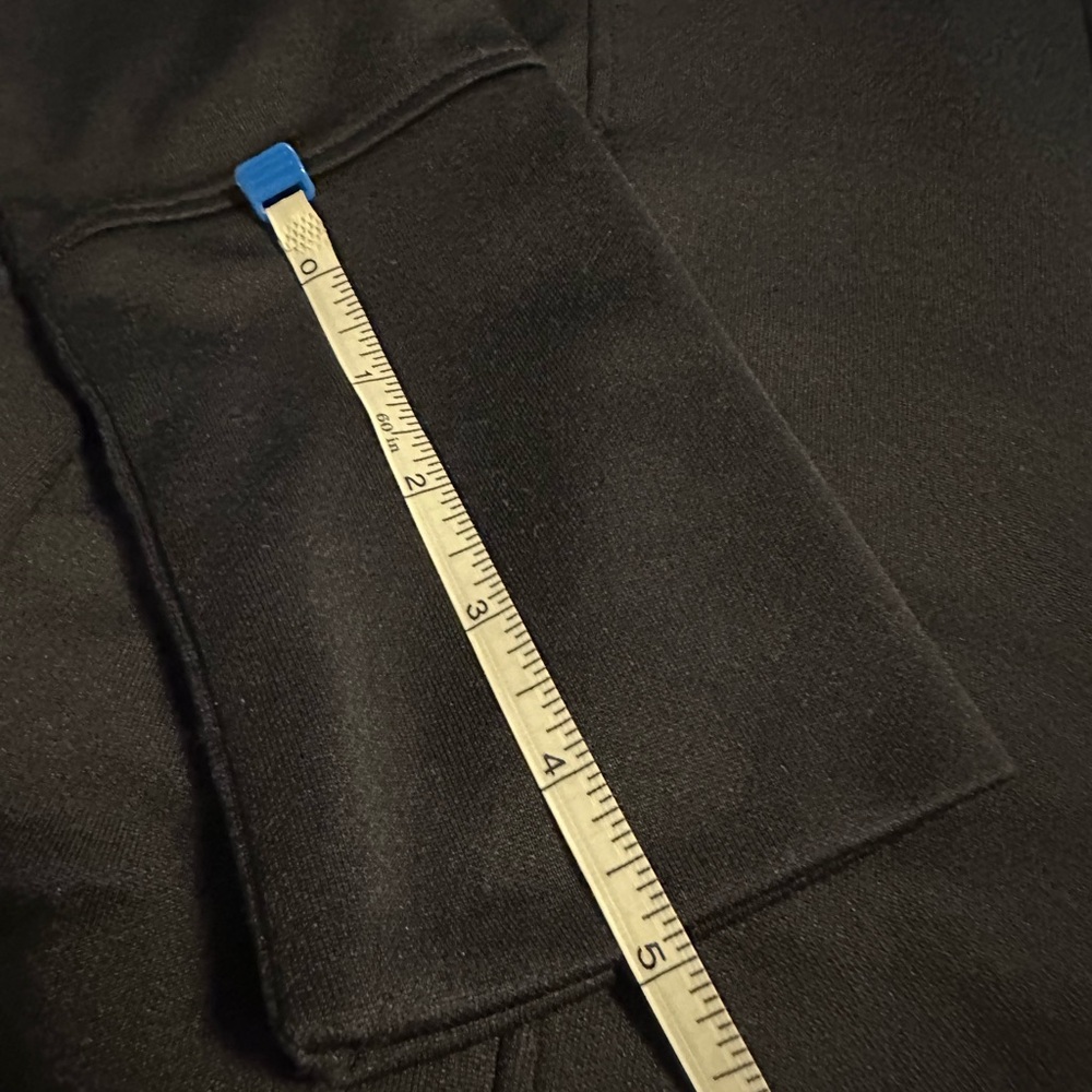 Seek No Further by Fruit of the LOOM black size Small Woman’s zip up. 🖤 cozy - Picture 12 of 16
